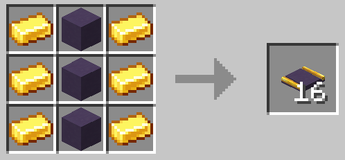 Blue Terracotta Embedded Gold Track