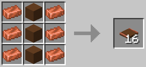 Brown Concrete Embedded Copper Track