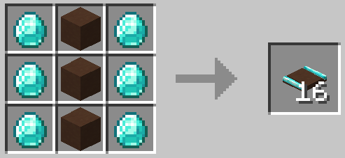 Brown Terracotta Embedded Diamond Track