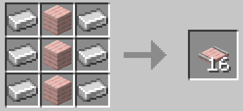 Cherry Planks Embedded Iron Track