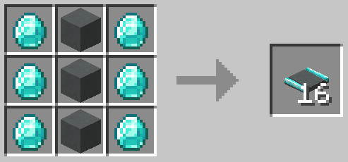 Cyan Terracotta Embedded Diamond Track