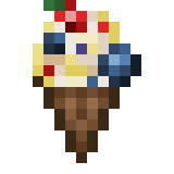 Fruity ice cream new