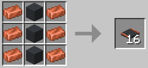 Gray Concrete Embedded Copper Track