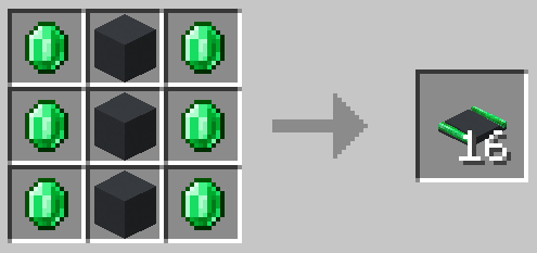 Gray Concrete Embedded Emerald Track