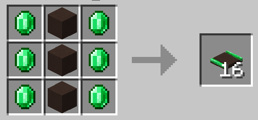 Gray Terracotta Embedded Emerald Track
