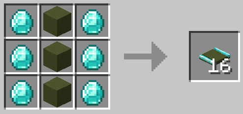 Green Concrete Embedded Emerald Track