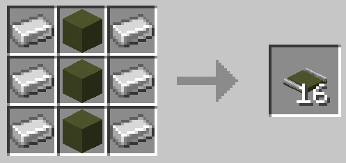 Green Concrete Embedded Iron Track