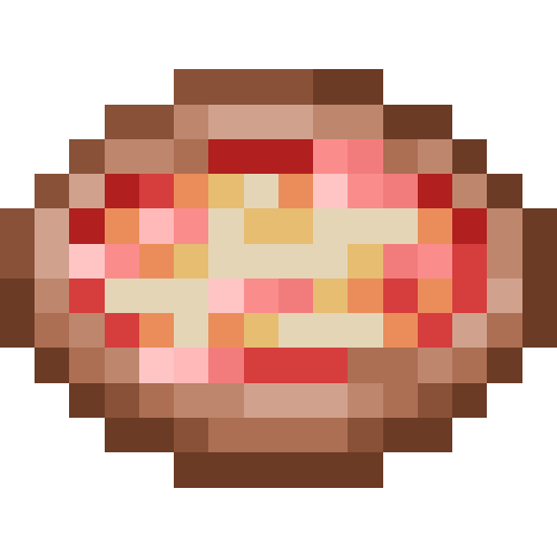 Ham pizza