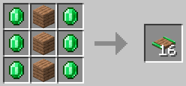 Jungle blanks embedded emerald track