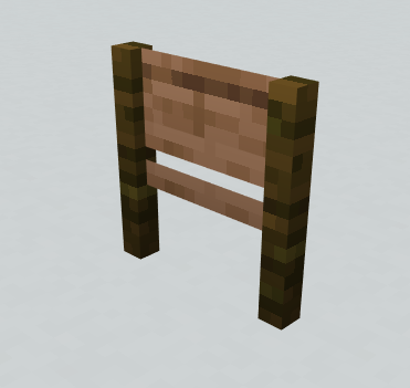 Jungle wood support