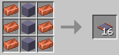 Light Blue Terracotta Embedded Copper Track