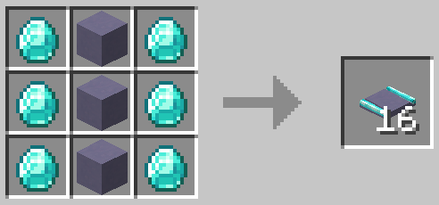 Light Blue Terracotta Embedded Diamond Track