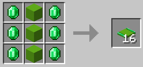 Lime Concrete Embedded Emerald Track