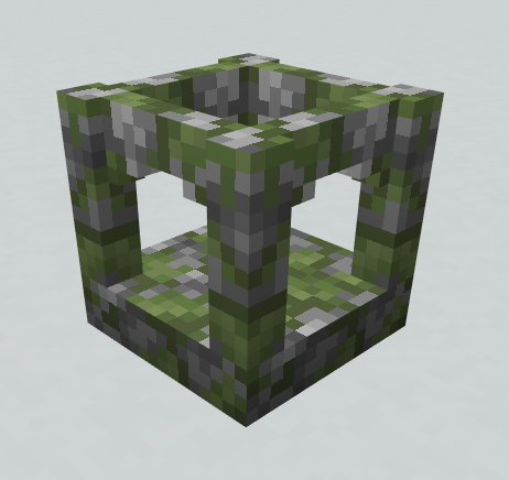 Mossy cobblestone bridge