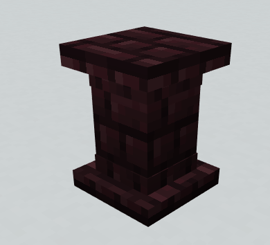 Nether brick support