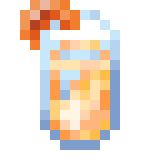 Peach Honey Milkshake