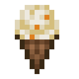 Peach icecream