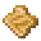 Peanut buttered bread slice