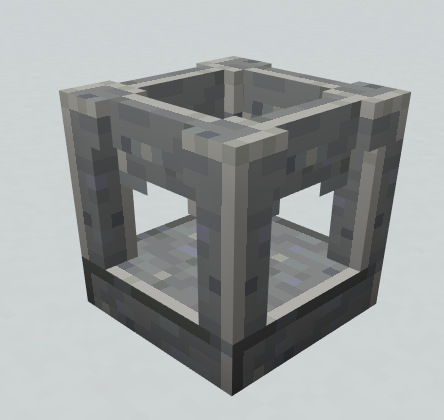 Polished andesite bridge
