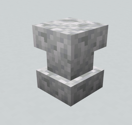 Polished diorite support