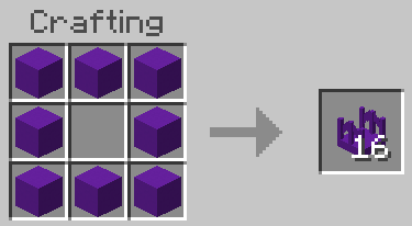 Craft purple concrete bridge