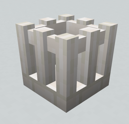 Quartz brick bridge