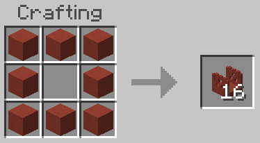 Craft red terracotta bridge