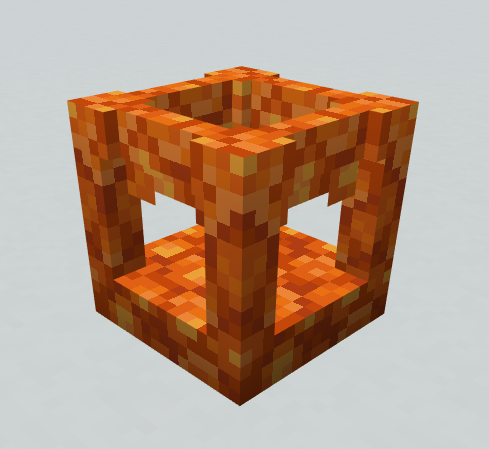 Resin block bridge