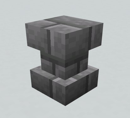 Stone brick support