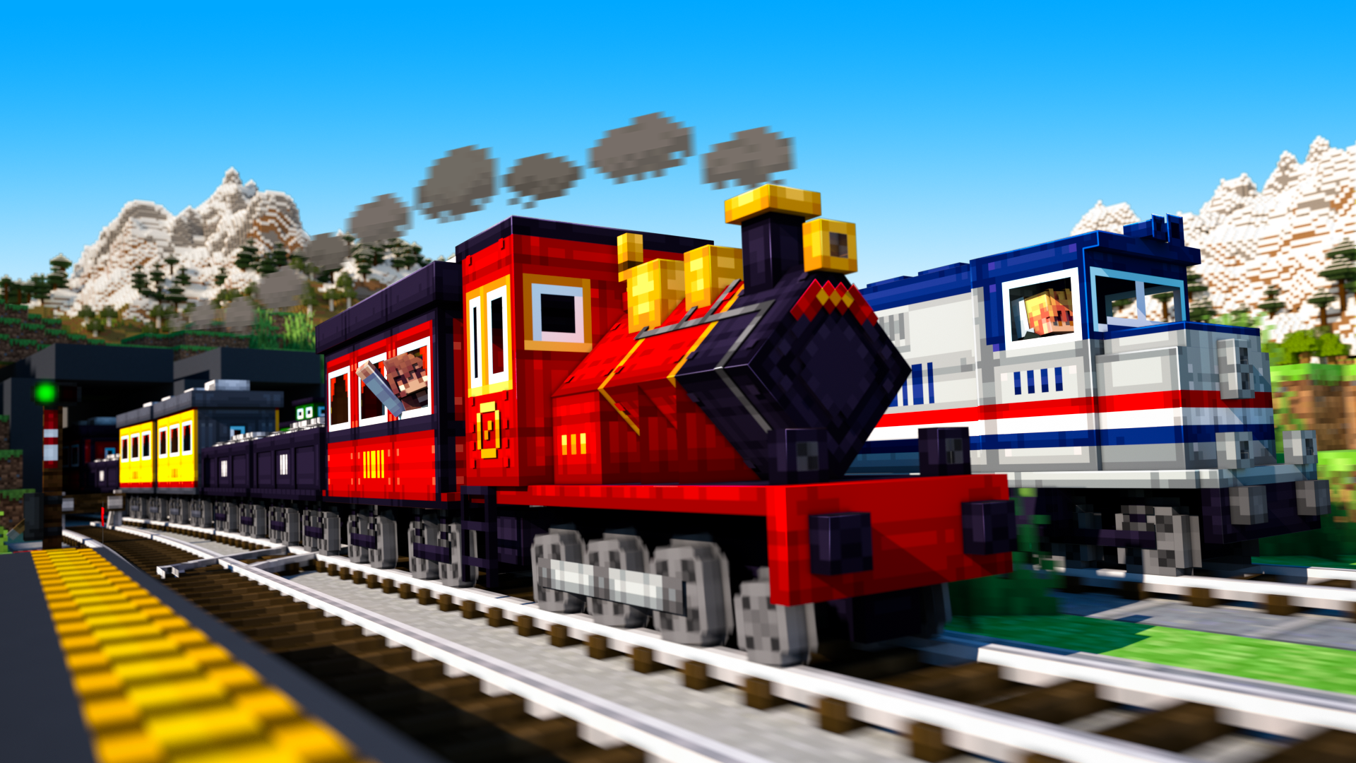 Trains Keyart